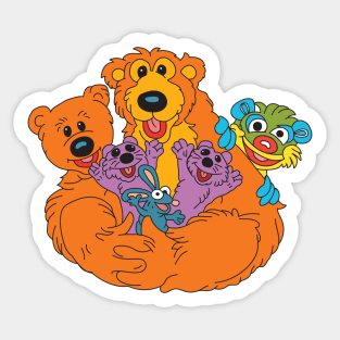 Bear in the big blue house - ensemble Sticker